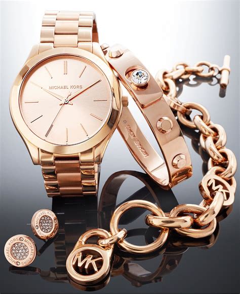 michael kors women's watch and bracelet set|Michael Kors watches for women.